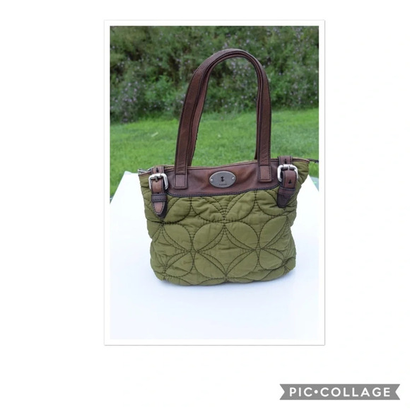 Fossil quilted key per tote bag - Picture 2 of 8
